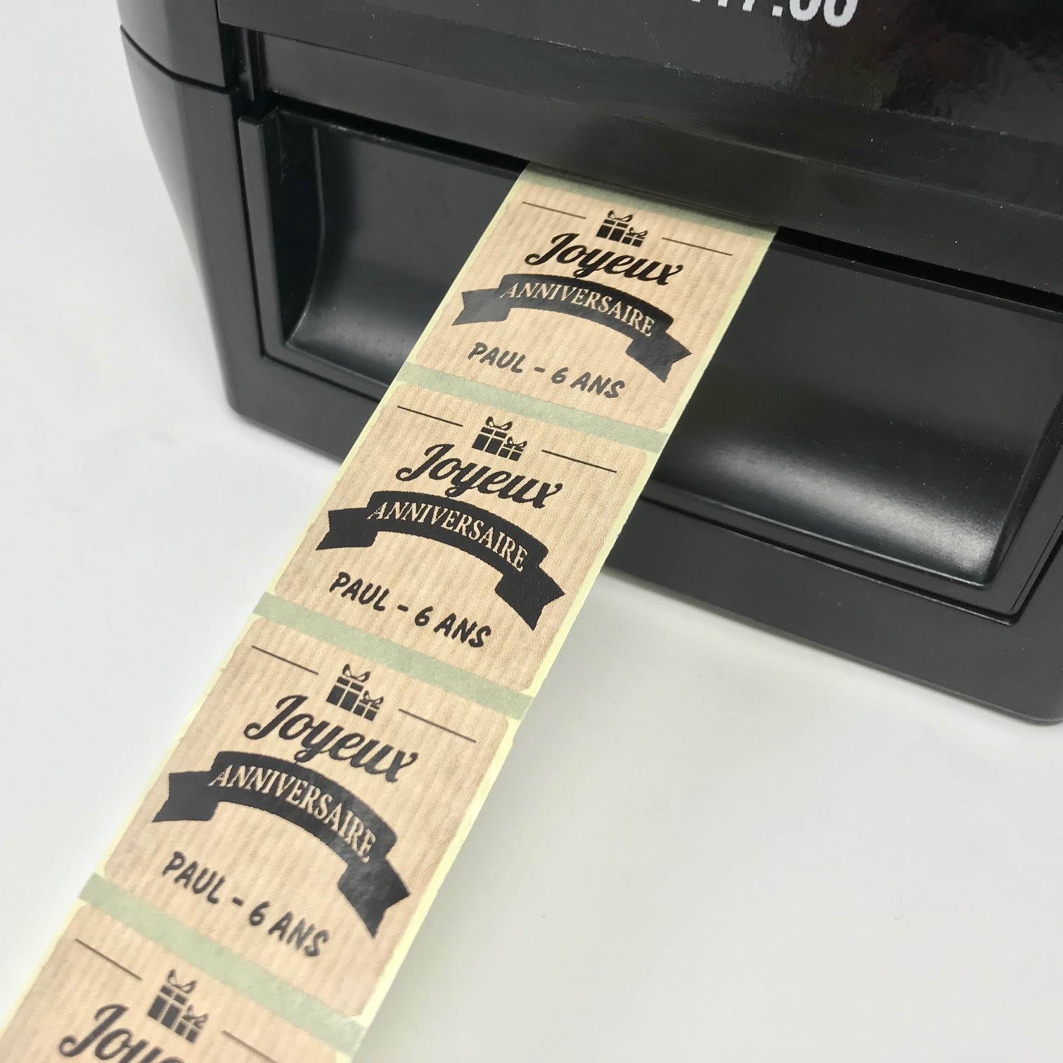 XL200 : the perfect printer for funeral ribbons